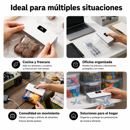 Sellador de Bolsas portátil